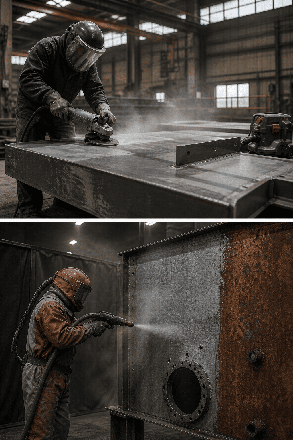 Preparación de Superficies - Acondicionamiento profesional de metales para pintura