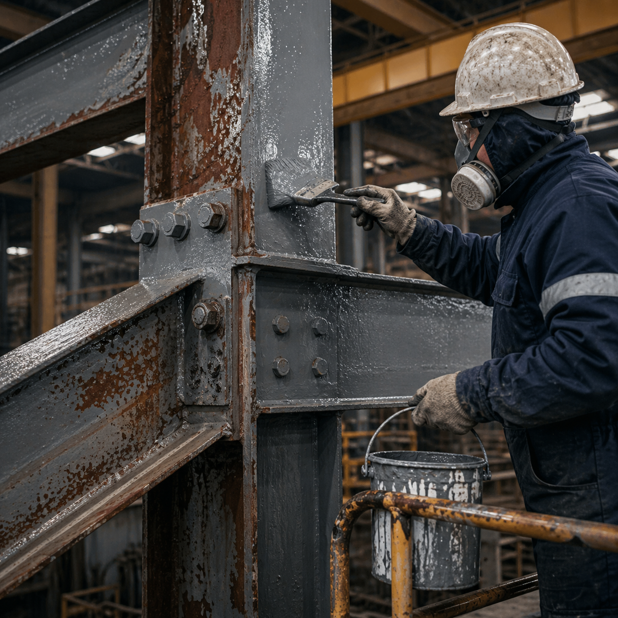 Recuperación de estructura metálica industrial